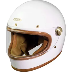 Hedon Heroine Racer 2.0 Knight White ECE, Integralhelm - Weiß - L