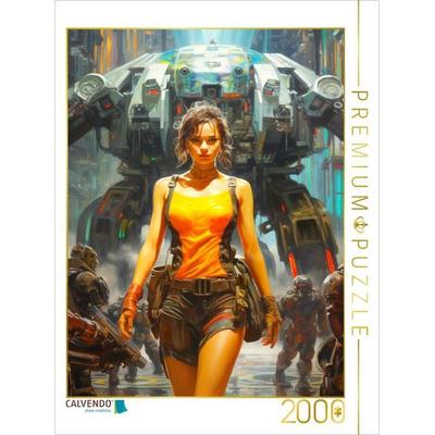 CALVENDO Puzzle Tapfere Anführerin | 2000 Teile Lege-Größe 90x67cm Foto-Puzzle für glückliche Stunden, Sonstige von , Calvendo Puzzle