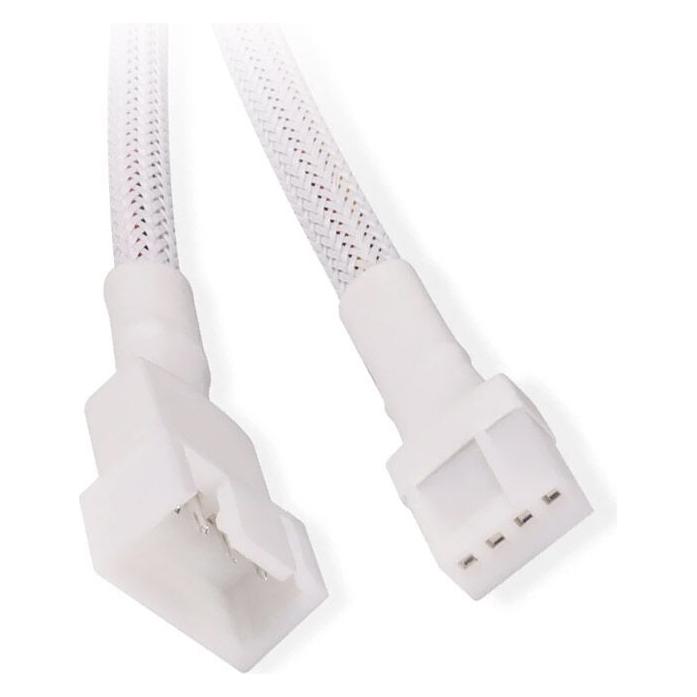 Alphacool LK L??fterkabel 4-Pin auf 4-Pin Verl??ngerung 30cm wei?? (30 cm, 4 pin PWM) (18720)