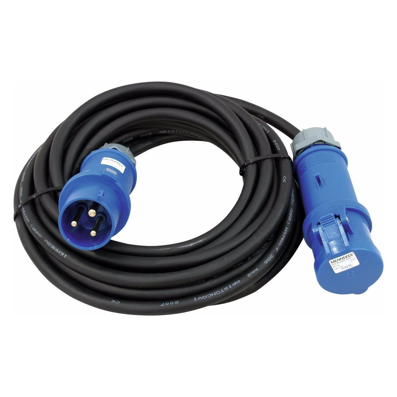 Psso CEE Verlängerung 32A 3x6 10m blau (10 m, CEE 32/3) (30245607)