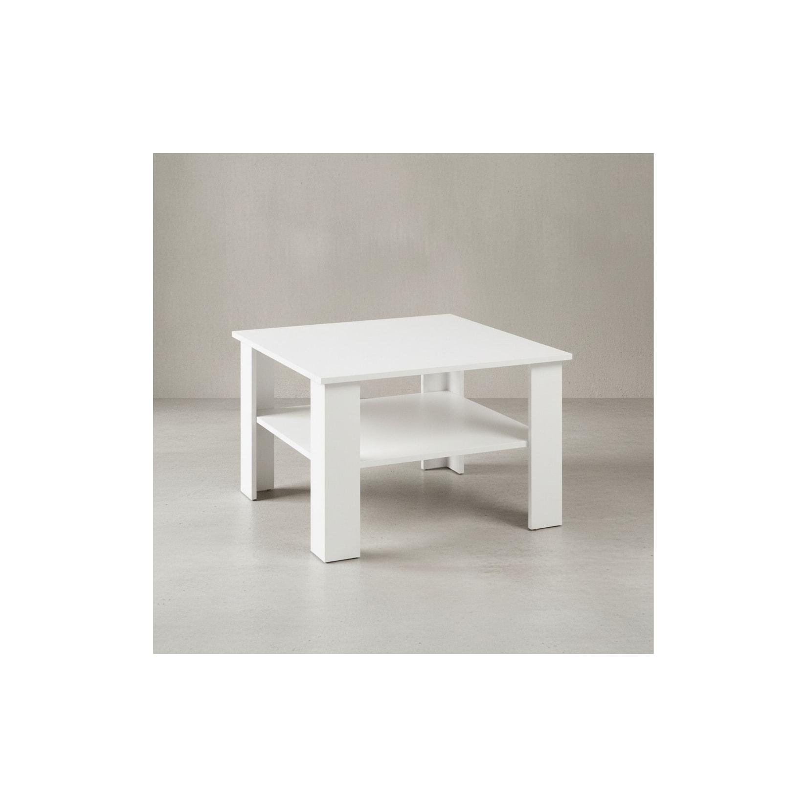 KADIMA DESIGN Couchtisch NIDDA Holz: Sonoma Eiche, Melaminharzbeschichtung, kratzfest, Ablagefläche, 60 kg Belastbarkeit.