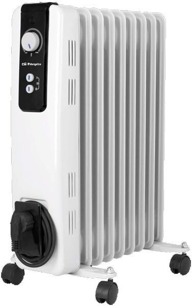 Aquecedor a Óleo (9 Elementos) 2000W - ORBEGOZO
