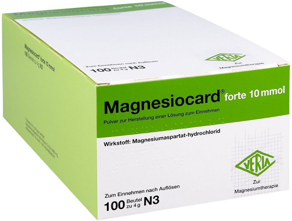 Magnesiocard forte 10 mmol Pulver