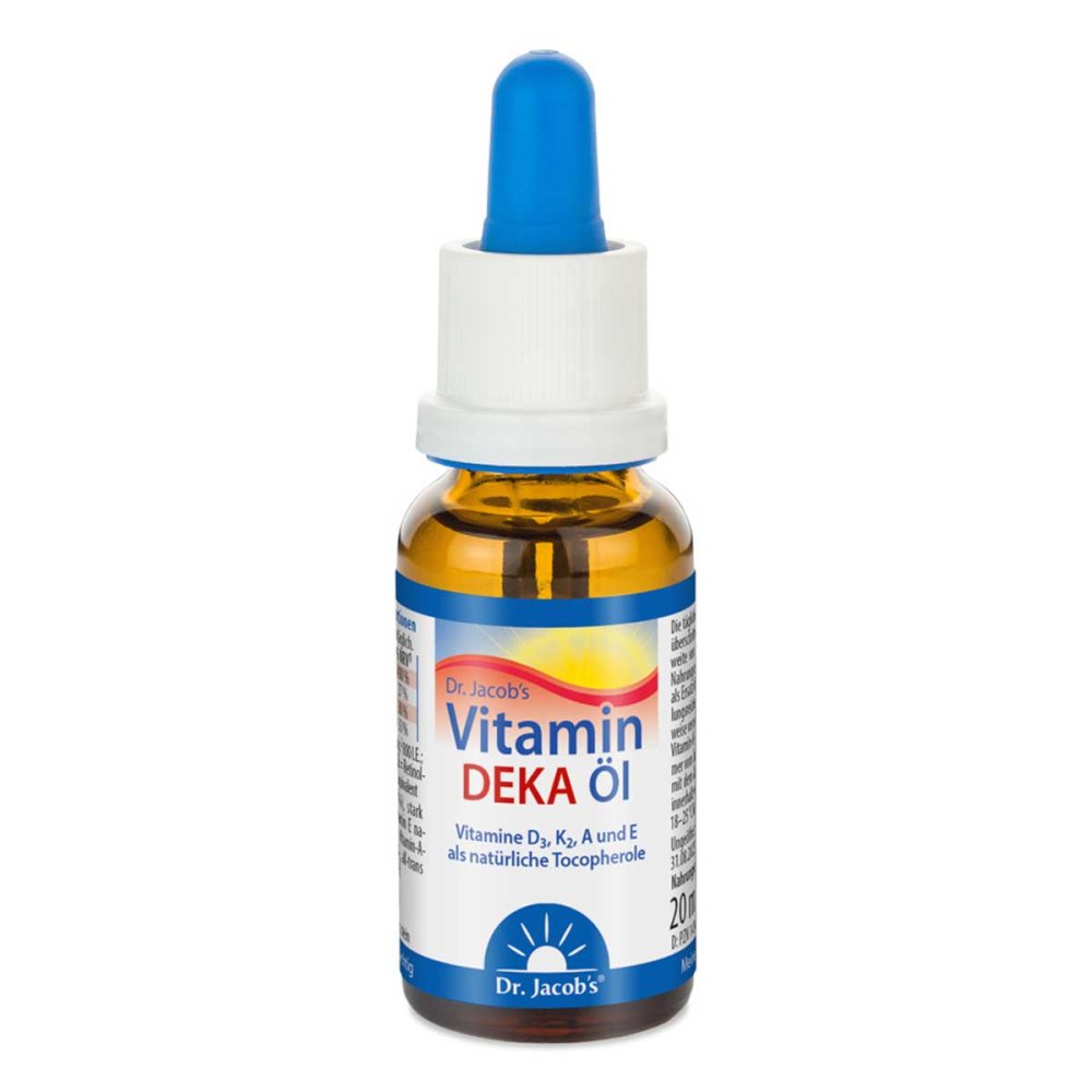 Dr. Jacob's Medical GmbH Dr. Jacob's DEKA Öl 800 IE Vitamin D3+K2+A+E 640 Tropfen 14366124