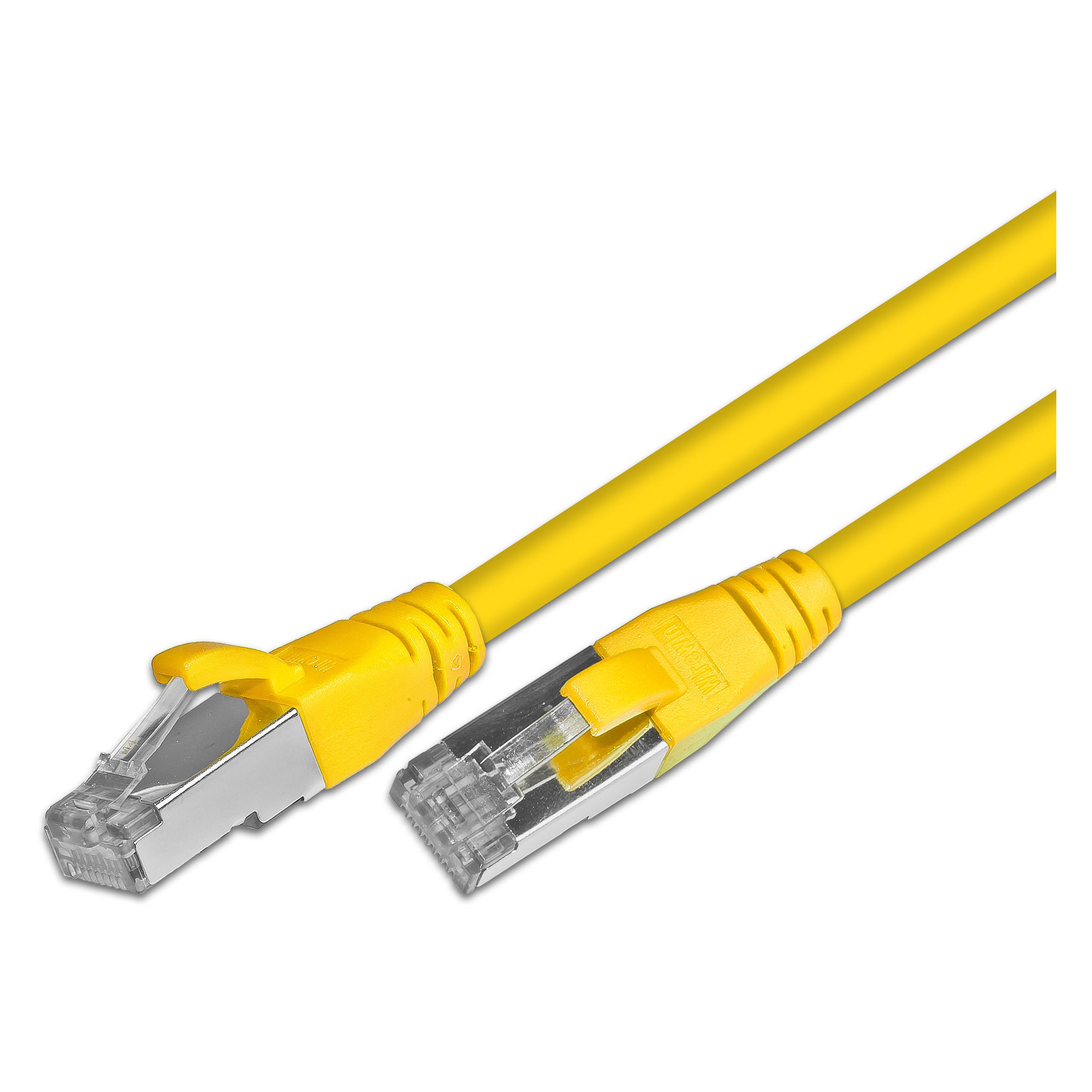 Wirewin Patchkabel: F/UTP, 20m, gelb (F/UTP, CAT5e, 20 m) (PKW-STP-K5E 20.0 GE)