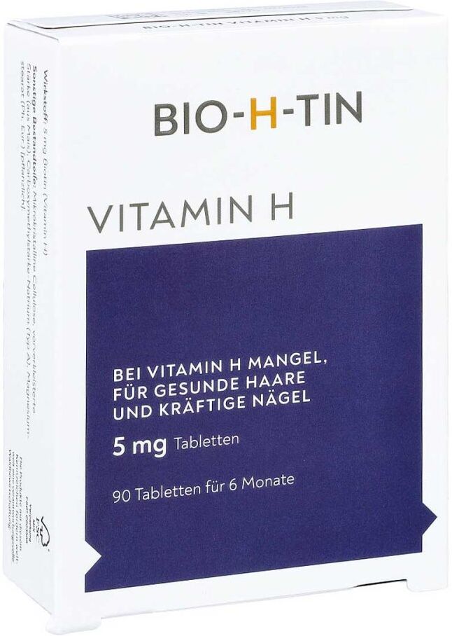 BIO H TIN BIO-H-TIN Vitamin H 5 mg für 6 Monate Tabletten