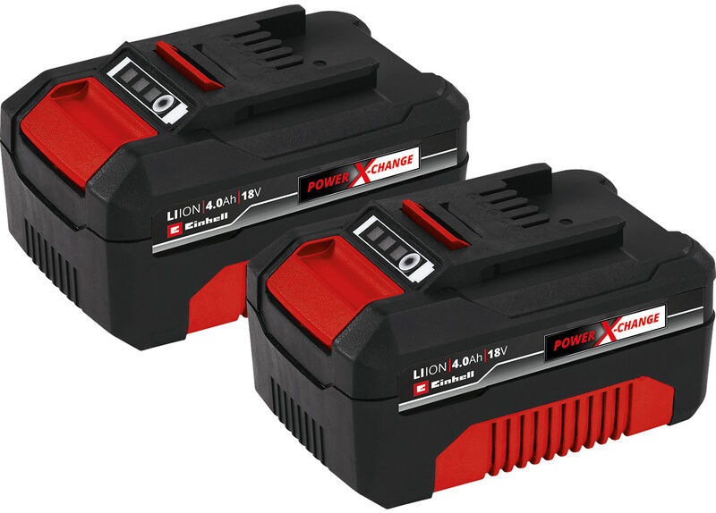 Einhell Li-ion accu 18V - 2x 4,0Ah Duo pack