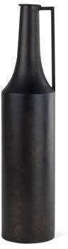 Mercana Aubrey Large Black Iron Flower Vase