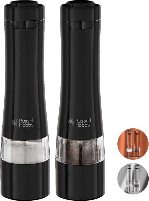Russell Hobbs Gewürzstreuer Salz- und Pfefferstreuer-Set (Pfeffer, Salz) (28010-56)
