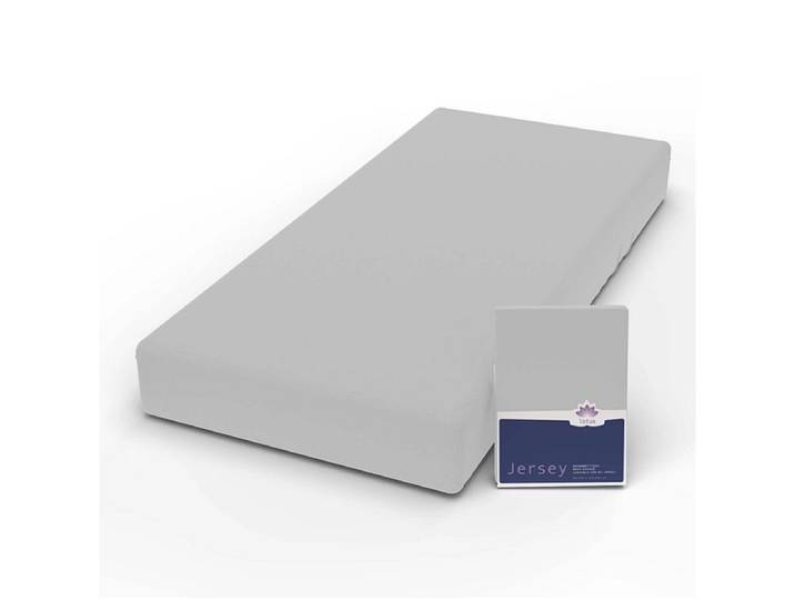 LOTUS BEDDING Fixleintuch COMFORT 90x200cm elefantgrau