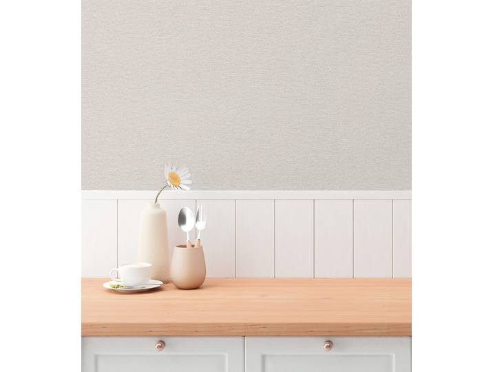 Papier peint Soft Weave 53 x 1005 x 0cm Gris lumineux