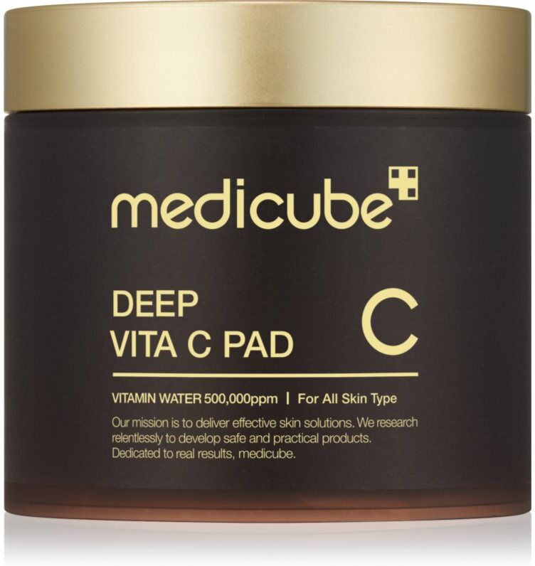 medicube Deep Vita C Pad Revitaliserende puder Lysnende og udglattende effekt 70x1 stk.