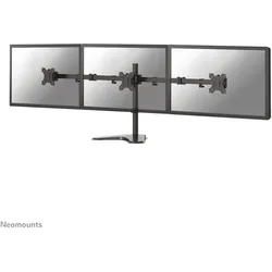 Neomounts FPMA-D550DD3BLACK (Tisch, 27", 6 kg), Monitor Halterung, Schwarz