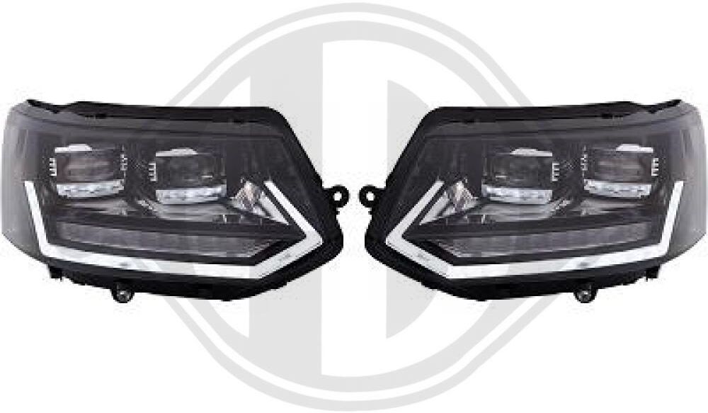 Diederichs Hauptscheinwerfersatz 2273986 Umrüstung H7 Auf Led Für Vw