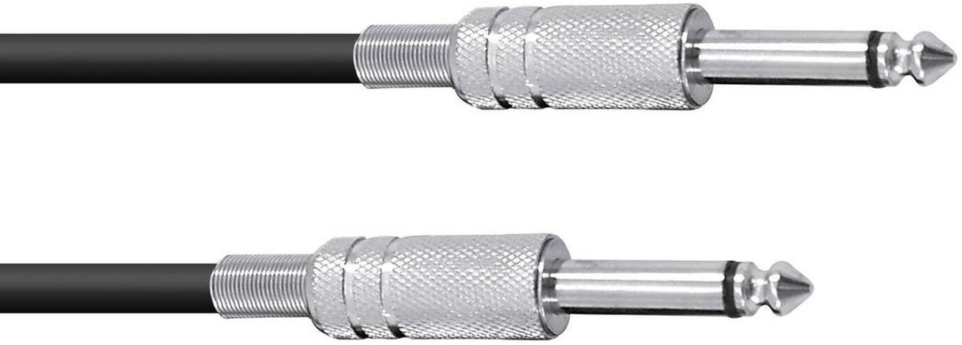 Omnitronic Klinkenkabel 6,3 Mono 6m Sw
