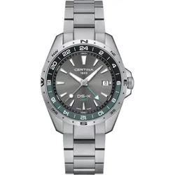 Certina DS-X GMT C047.452.11.081.00 - grau,silber - 41,2mm