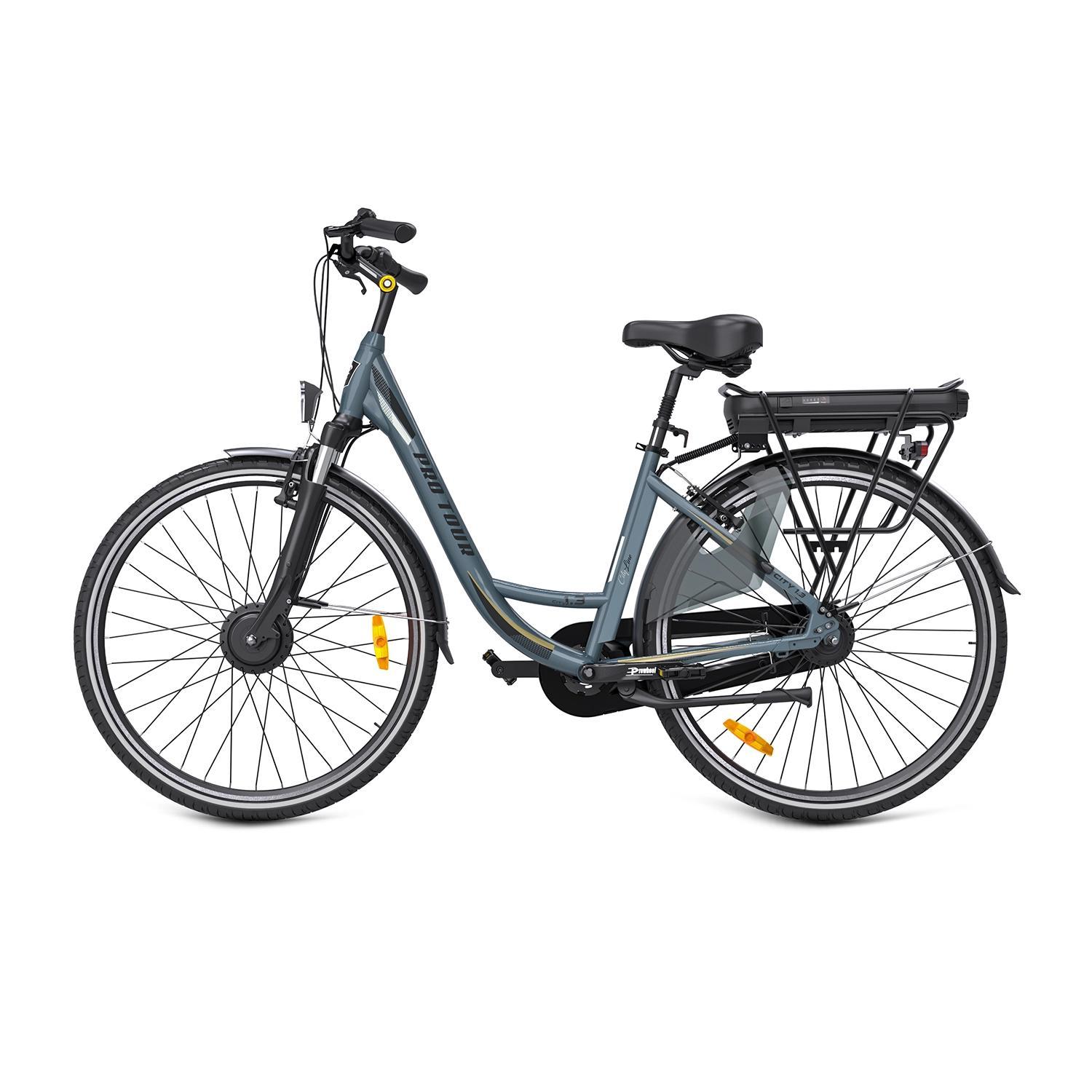 ZMH E-Mountainbike Pedelec Elektrofahrrad 250 W Heckmotor 36V14AhAkku 7 Gang Shimano Kettenschaltung 25 km/h Aluminium Maximale Tragfähigkeit 140 kg
