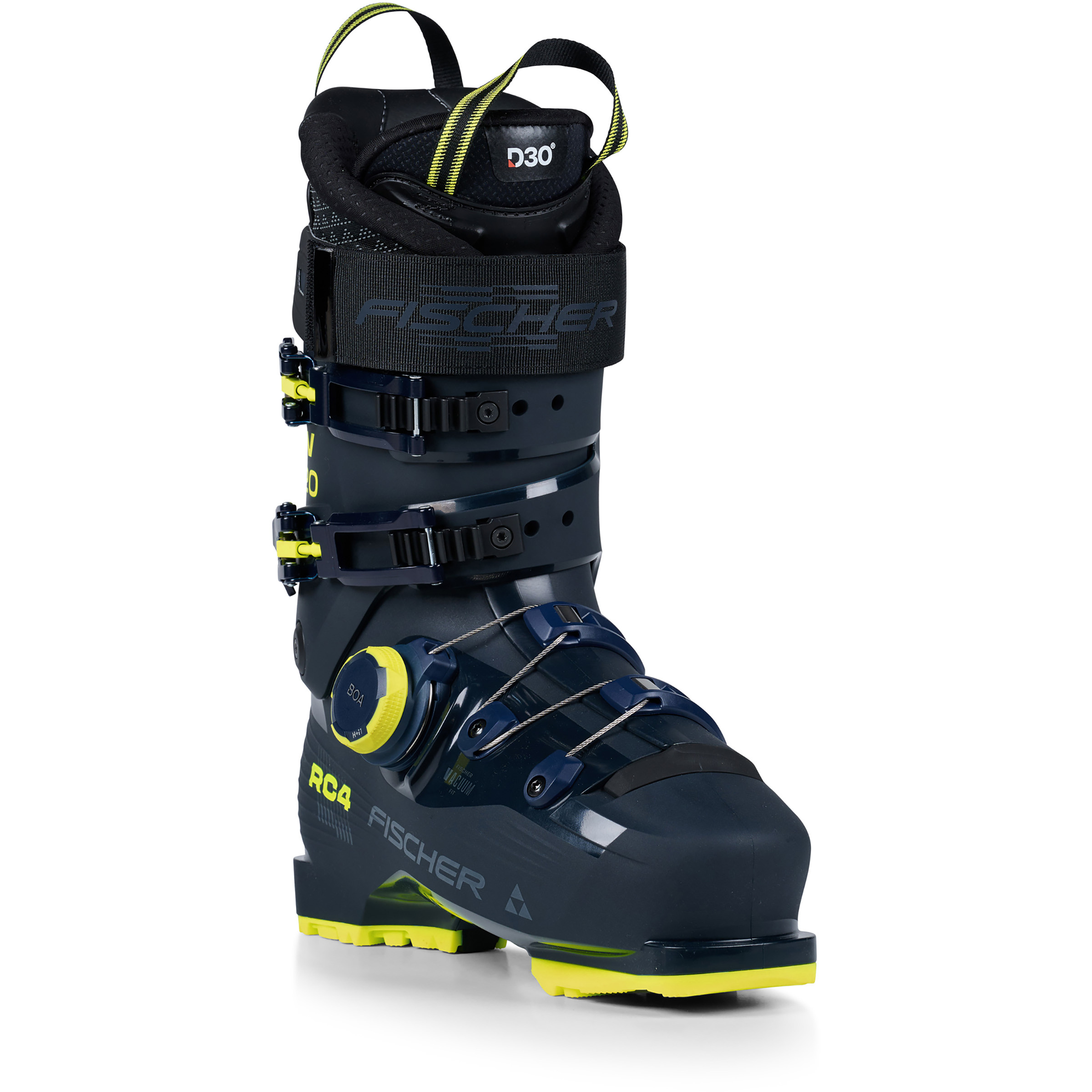 Fischer RC4 120 MV Boa VAC Alpinskischuhe Alpinskischuhe schwarz Größe 40 Skifahren