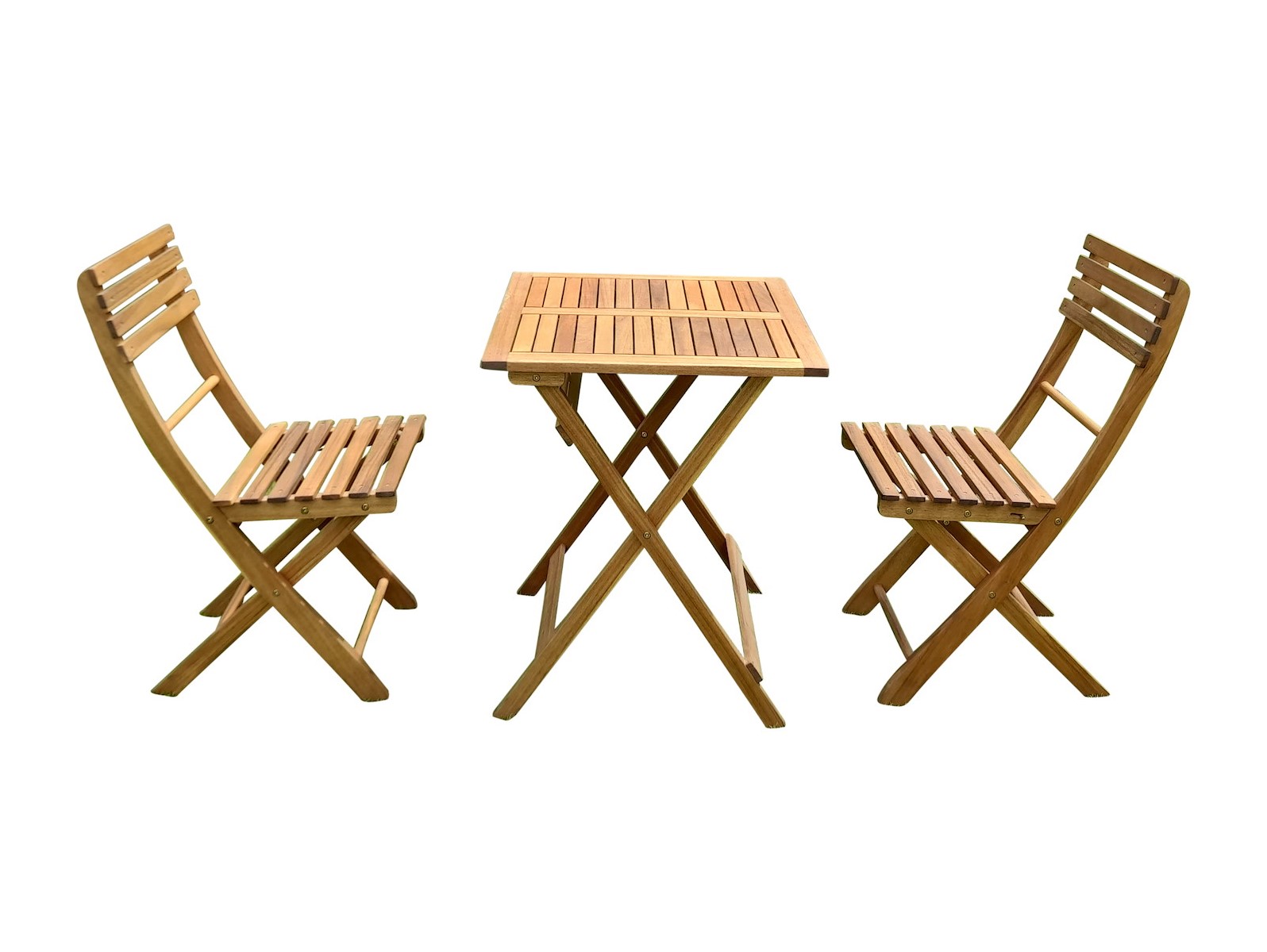 XXXPLOSSEUROPEGMBH Balkon-Set Milos, 3 teilig Akazienholz FSC 16905719