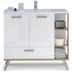 Pelipal Waschtischunterschrank Quick 923 Dekor Weiß