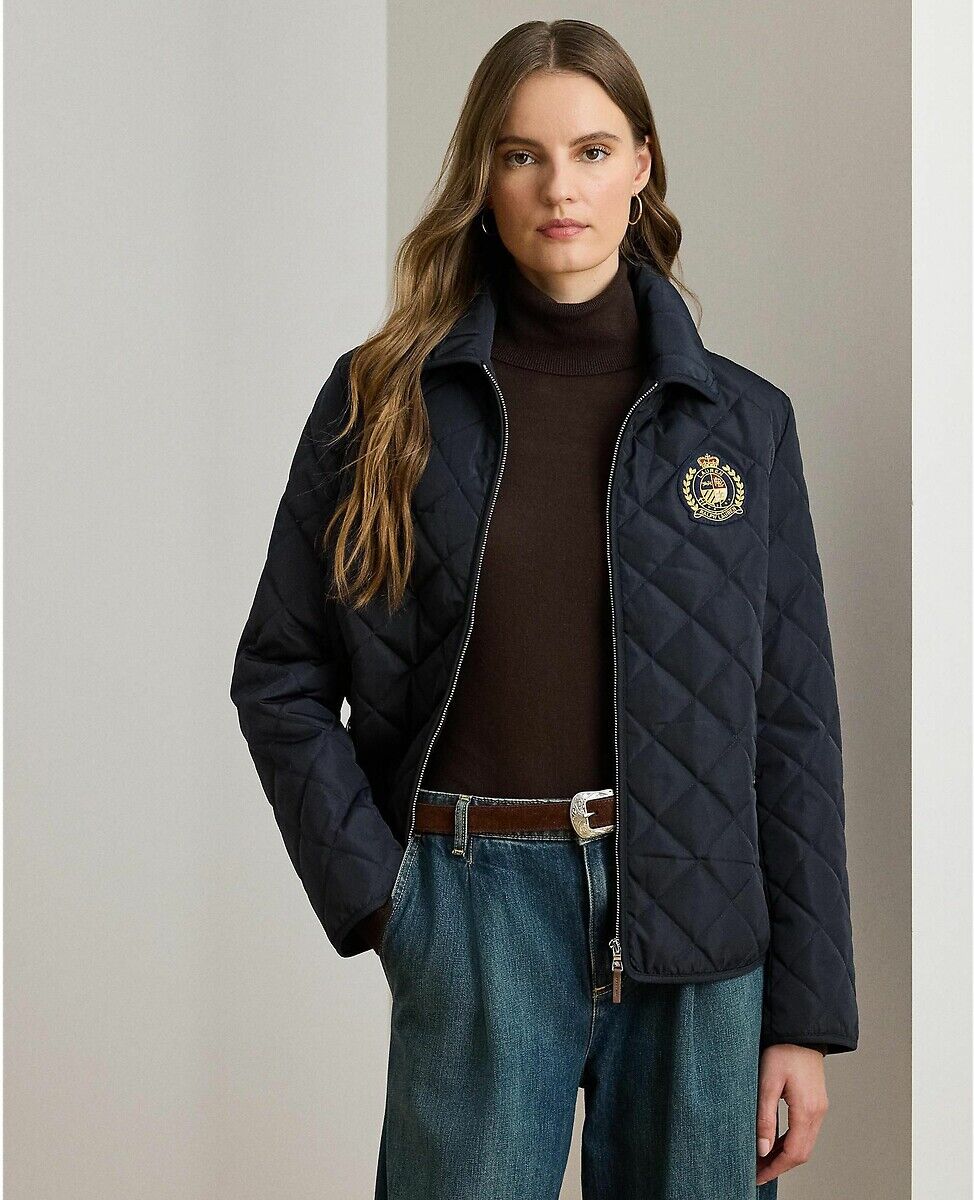 LAUREN RALPH LAUREN Doudoune zippée à écusson