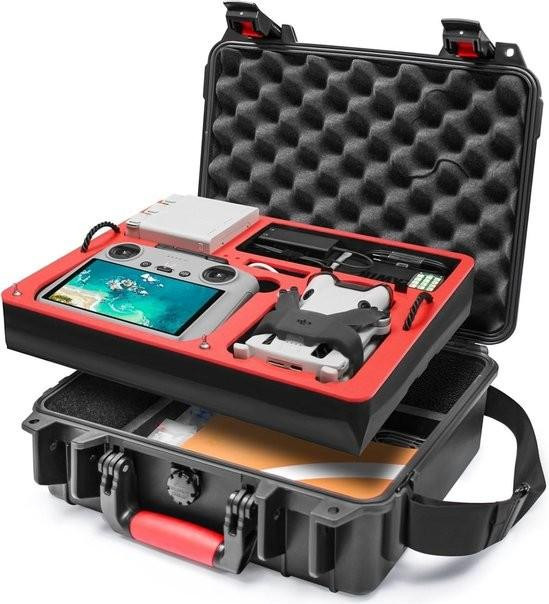 Waterdichte harde koffer voor DJI Mini 4 Pro met extra bescherming en opbergruimte voor accessoires