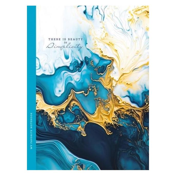 Fresh Dekoratives Notizbuch 143x200/64K Raster TW-Mosaik (A5, Harter Einband) (47995447)