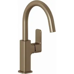 Kludi RENON Waschtischarmatur 42028N175 ohne Ablaufgarnitur, seitliche Betätigung Brushed Bronze