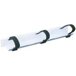 Apranet Passe-câbles 19" 1 UH avec 3 bandes, gris, C, Serverschrank Zubehör, Grau