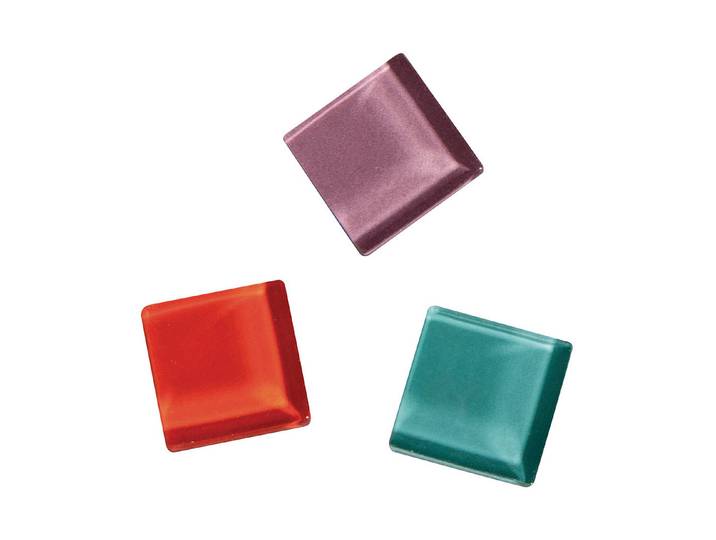 Rayher Soft Glas Mosaiksteine 2 × 2 cm 140 Stück