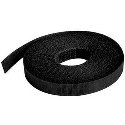 Rankhilfe WINDHAGER "universal-Klettbinder für Pflanzen", schwarz, B:1,2cm H:500cm, Rankhilfen, selbstklebendes Klettband 12 mm x 5 m, schwarz