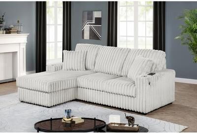 Best Quality Furniture Sectional with Reversible Ottoman