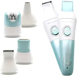 Silvercrest Lady Shaver Wet & Dry mit 4 Aufsätzen