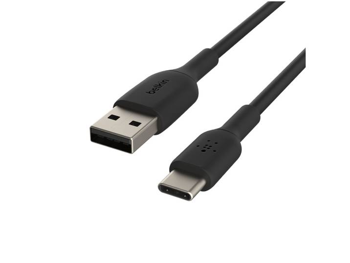 Belkin BoostCharge USB-A naar USB-C Kabel 3m Oplader Zwart