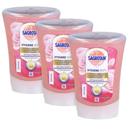 Sagrotan No-touch NF Rose & Shea Duft 3X250 ml