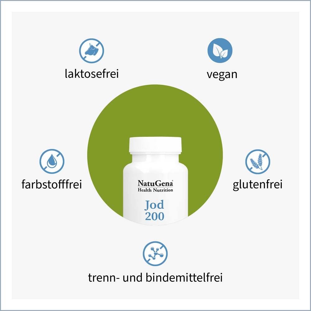 JOD 200 aus Bio Alge Knotentang Kapseln 120 St