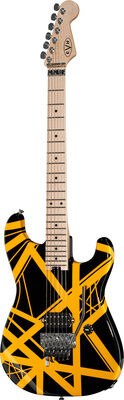 Evh Stripe Black Schwarz mit gelben Streifen