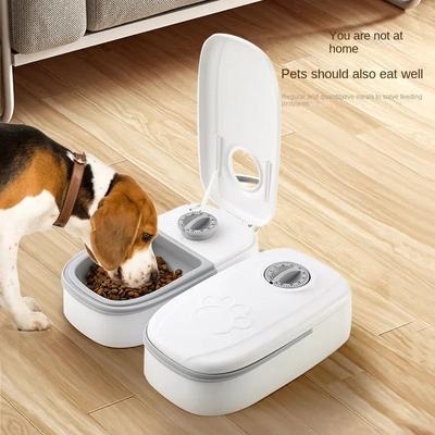 Inspired Living SmartPaw Automatic Pet Feeder & Water Dispenser With Timer For Cats And Dogs SmartPaw Automatic Pet Feeder & Water Dispenser With Timer For Cats And Dogs