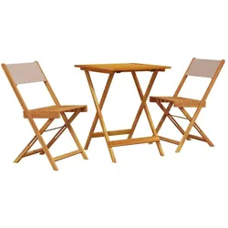 vidaXL, Gartentisch + Balkontisch, Katarer
