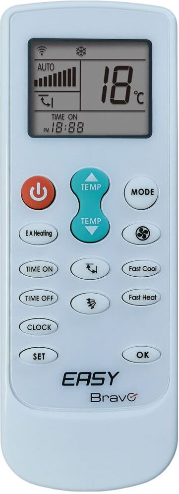 Telecomando condizionatore Bravo 92102155 EASY Bianco