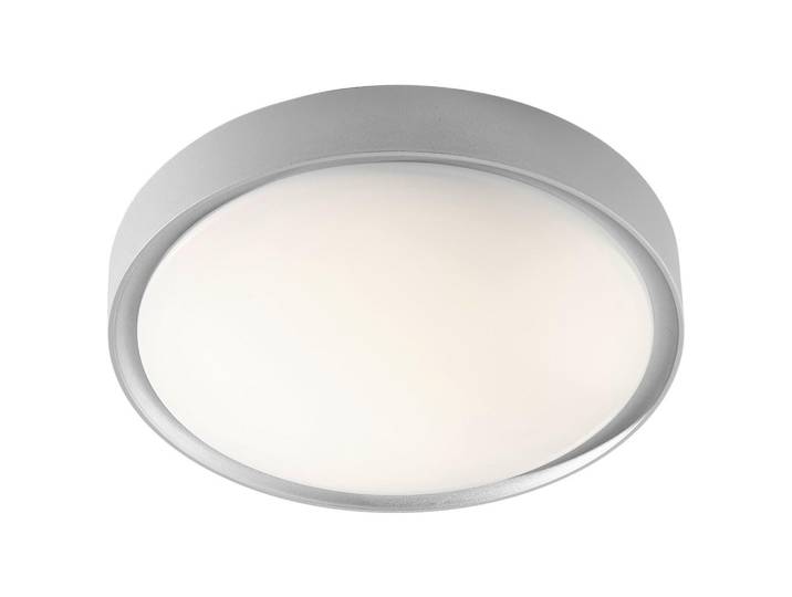 Trio Leuchten Badezimmer-Deckenleuchte, Titanfarben, Metall, Kunststoff, rund, 33.0x9.0x33.0 cm, Lampen & Leuchten, Innenbeleuchtung, Deckenlampe, Deckenlampen