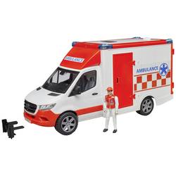 bruder Einsatzfahrzeug Modell Mercedes Benz Sprinter Ambulanz Fertigmodell PKW Modell 02676