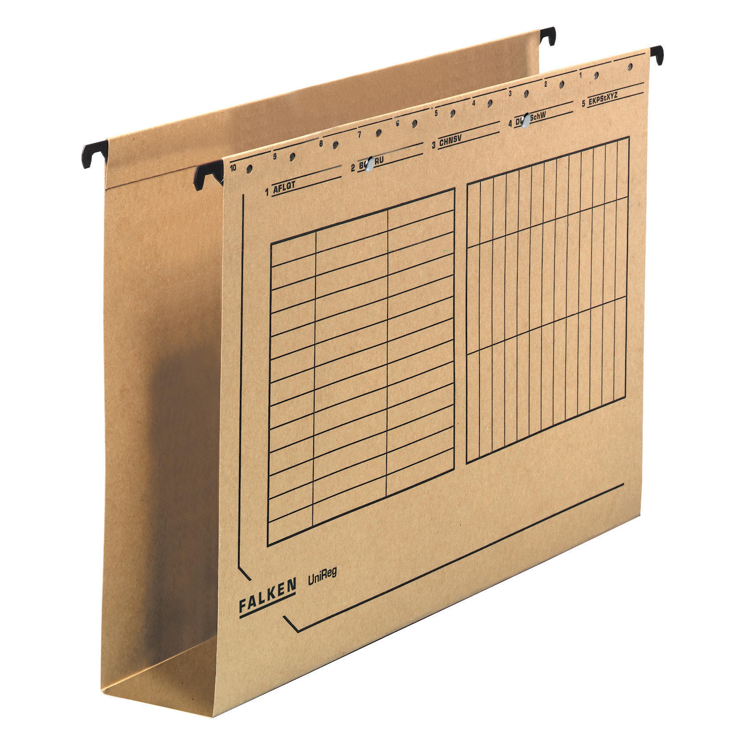 Falken Hängesammler Verwendung für Papierformat: DIN A4 Länge des Gefässbodens: 60 mm (A4, 1x) (11288149)