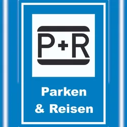 HB-Druck Parken und Reisen Aufkleber A7 (74x105mm)