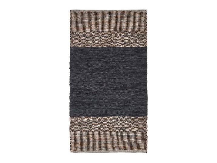 LEDERTEPPICH mit Webmuster 120/180 cm
