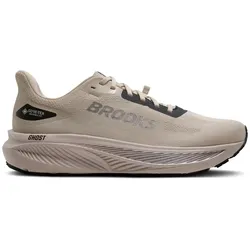Brooks Herrenlaufschuhe Ghost 18 GTX, Chateau/Black/Metallic - hellgrau / 49,5