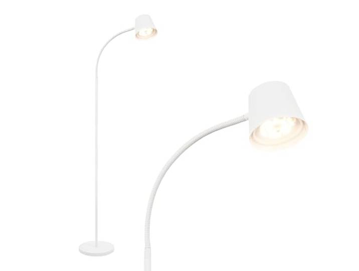 BRILONER - Lampadaire LED sans fil avec touche\, intensité variable\, batterie et source interchangeables\, lampadaire sur batterie\, lampe de lecture\, lampe de salon\, plafonnier\, lampadaire\, 126\,5 cm