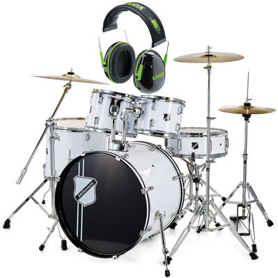 Millenium Focus 20 Drum Bundle White Blanc