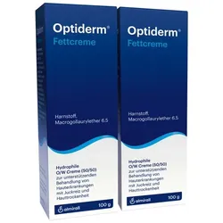 Optiderm Fettcreme bei Juckreiz und trockener Haut 2X100 g