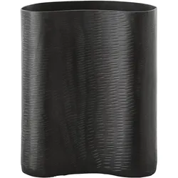 Vase Resvik in Schwarz